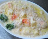 旨いよ【海老鶏コーンのマカロニグラタン】作り方16写真
