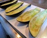グラタン風♪茄子ボート作り方1写真