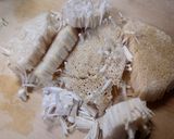 エノキの石づきと塩昆布で簡単おにぎり具材作り方1写真