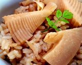 鶏肉と舞茸とゴボウと人参の炊き込みご飯作り方13写真