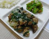 幼児食　鶏レバーで★やわらかレバニラ炒め作り方7写真