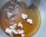 セリととろろ昆布の温かいお蕎麦作り方2写真