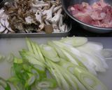 鶏ときのこのねぎ炒め作り方1写真