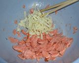 鮭チーズ☆オムライス作り方1写真