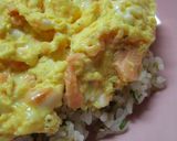 鮭チーズ☆オムライス作り方4写真