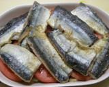 *秋刀魚と玉葱とトマトの重ね焼き*作り方8写真