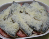 *秋刀魚と玉葱とトマトの重ね焼き*作り方9写真