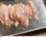 鶏胸肉で作る甘ダレスティックチキン作り方1写真