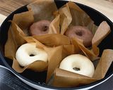 フライパンで☆豆腐と米粉のベーグル作り方5写真