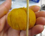 お弁当に✿かぼちゃの茶巾✿冷凍しちゃお！作り方4写真