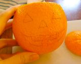 オレンジで簡単☆ハロウィンデザート作り方6写真