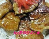 コクうま♪簡単！豚バラ肉の豚丼★黒糖ダレ作り方5写真