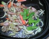 お野菜いっぱい塩にんにく焼きそば作り方4写真