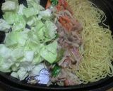 お野菜いっぱい塩にんにく焼きそば作り方6写真