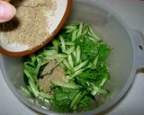 簡単おいしい水菜のヘルシーサラダ作り方2写真