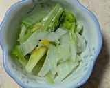 とっても簡単★白だしで「白菜のおひたし」作り方1写真