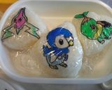 キャラ弁!お母さんが頑張った（０＾＾０）作り方2写真