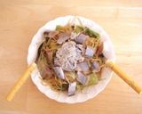 生秋刀魚と野菜の秋味パスタ☆作り方9写真