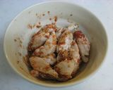 ささみの梅肉和え作り方3写真