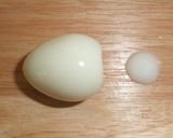 うずらの卵の♪小トトロ♪　（キャラ弁）作り方2写真