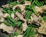 簡単★昼食！豚肉とインゲンの大蒜炒め作り方2写真