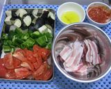 肉入りラタトゥイユ♪作り方1写真
