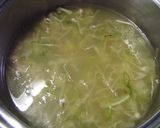 白ネギたっぷり　あったか中華スープ作り方5写真