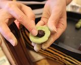 簡単ふわふわ☆餡入り抹茶＆きなこ団子作り方3写真
