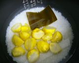 ✿ごま栗ごはん✿作り方1写真