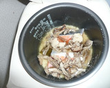 秋の味覚☆鮭ときのこの炊き込みご飯作り方2写真