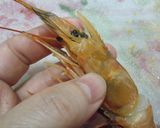 えびの頭は捨てないで～汁物になるよ～♪作り方1写真