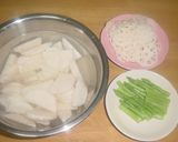 ふわ*サク*シャキ!!炒め作り方1写真