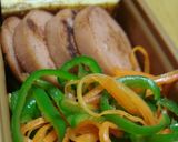ピーマンと人参の味噌バター炒め風作り方3写真