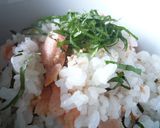 簡単！塩鮭ごはん作り方3写真