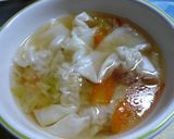 簡単あったかワンタンスープ作り方6写真