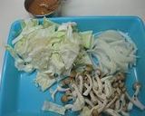 鮭のピリ辛チーズちゃんちゃん焼き作り方1写真