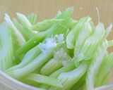 セロリの香味しょうゆ漬け＆レモン風味漬け作り方1写真