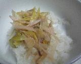 目覚めすっきり☆　ガリとミョウガのご飯作り方4写真