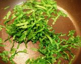 ***セロリ葉★大蒜胡麻炒め***作り方2写真