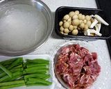 豚肉と春雨といんげんの炒め煮作り方1写真