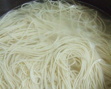 ＊豚しゃぶとネギだく＊　油そば風そうめん作り方4写真