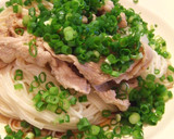 ＊豚しゃぶとネギだく＊　油そば風そうめん作り方10写真