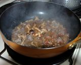 砂肝としめじの醤油炒め煮作り方4写真