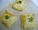 簡単❤チーズとサラミのパイ作り方7写真