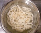しゃきしゃき★れんこん明太マヨ作り方1写真