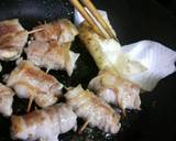 エリンギの豚肉まきオイスターソース味付け作り方6写真