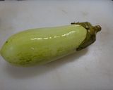 白茄子の天ぷら作り方1写真