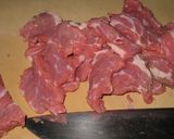 牛肉と白菜のオイスターソース煮込み作り方2写真