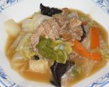 牛肉と白菜のオイスターソース煮込み作り方15写真