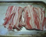 豚ばら肉とさつまいもの味噌バター炒め煮作り方3写真